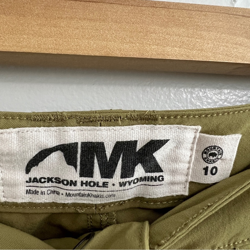 Mountain Khakis Jackson Hole Wyoming Hiking Cargo Y2K Baggy Capris - Picture 5 of 10